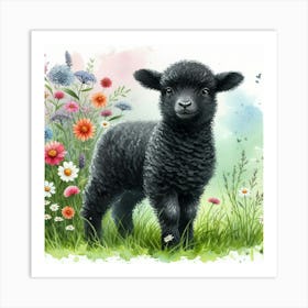 Black Sheep Art Print