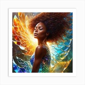 Angel Wings Art Print