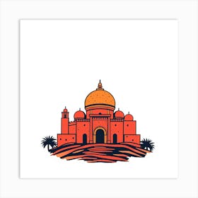 Taj Mahal Art Print