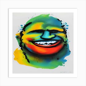 'Smile' Art Print