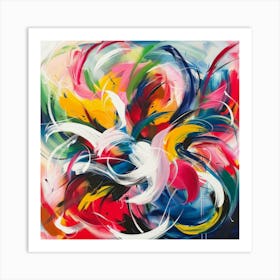 Abstract Painting 633 Art Print