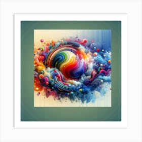 Abstract Painting Art Print