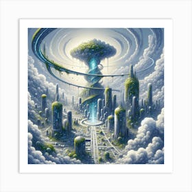 Cloud City Art Print