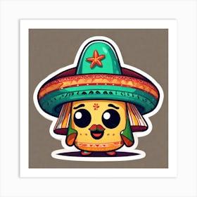 Mexican Pig Art Print