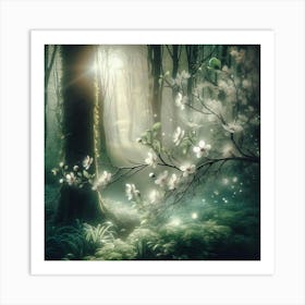 Fairy Forest 2 Art Print