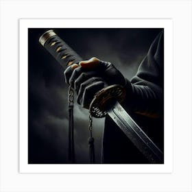 Katana Art Print