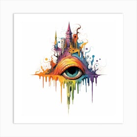 All Seeing Eye 2 Art Print