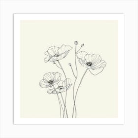 Poppies 83 Art Print