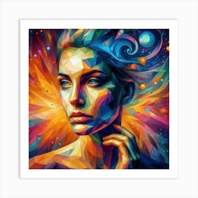 Watercolor Surreal Art Print