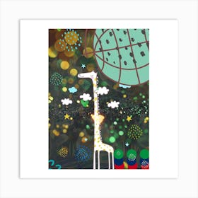 Giraffe Art Print