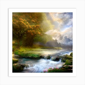 Lovely Landscape 5 Art Print