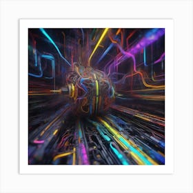 Cyborg 134 Art Print