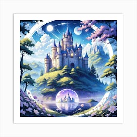 Fairytale Castle 1 Art Print