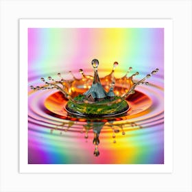 Water Drop 1 Art Print