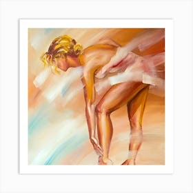 Ballerina 1 Art Print