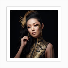 Asian Beauty Art Print