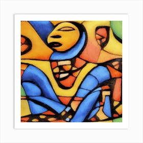 African Art #23 Art Print