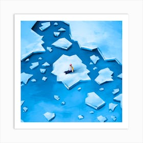 Ice Floes 1 Art Print