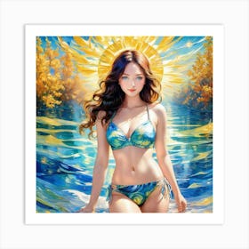 Sun Girldvs Art Print