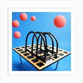 Chess Game 5 Art Print