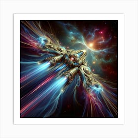 Spaceship 16 Art Print