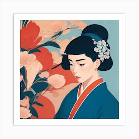 Anime2 Art Print