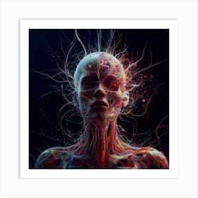 Human Anatomy Exposed Art Print