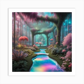 Fairytale Garden Art Print