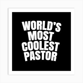 Pastor Art Print