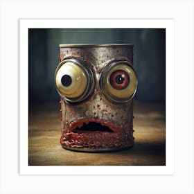 Zombie Can Art Print