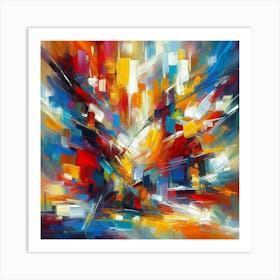 Abstract Painting 121 Art Print