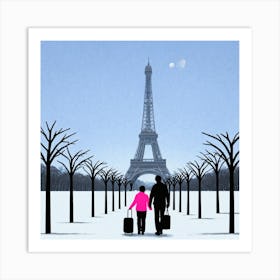 Paris Eiffel Tower 10 Art Print