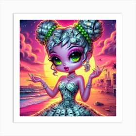 Monster Doll Art Print