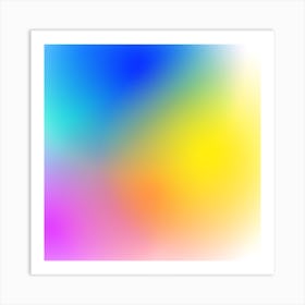 Abstract Pastel Background 2 Art Print