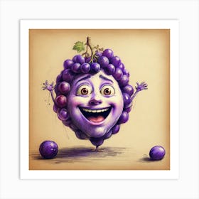 Grapes 12 Art Print