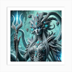 Queen Serakha Art Print