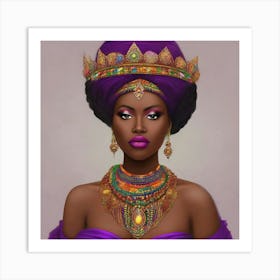 African Beauty 1 Art Print