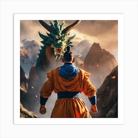 Dragon Ball Z 55 Art Print