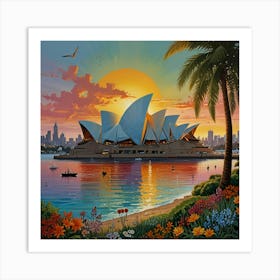 Sydney Opera House 1 Art Print