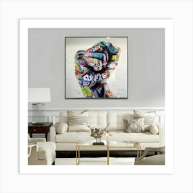 Graffiti Wall Art Art Print