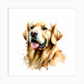 Golden Retriever 3 Art Print