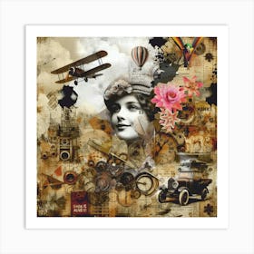 Dada is Alive Art Print