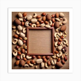 Frame Of Nuts 3 Art Print