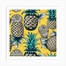 Pineapple 2 Art Print