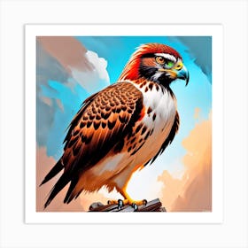 Hawks 7 Art Print
