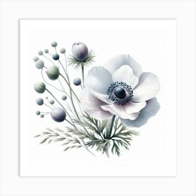 Anemones 1 Art Print