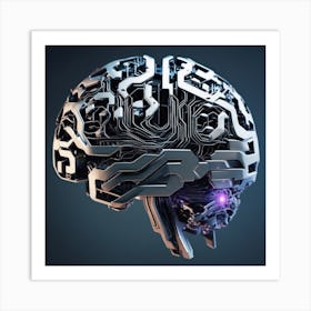 Brain Circuits Art Print