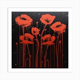 Poppies Art Print