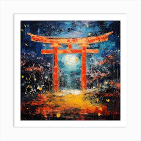 Tori Tori Gate 1 Art Print