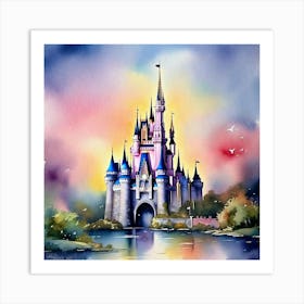 Cinderella Castle 45 Art Print